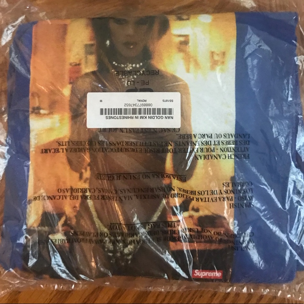 Supreme X nan goldin tee